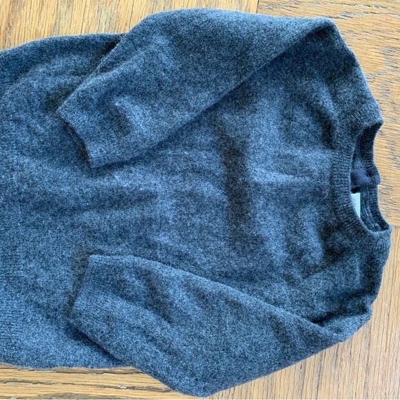 H&M premium cashmere dark grey sweater and pants size 2T - Picture 7 of 11